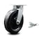 Service Caster 8 Inch Kingpinless Phenolic Wheel Swivel Caster with Swivel Lock SCC-KP30S820-PHR-BSL - alternate 1